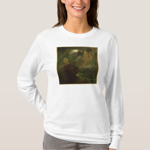 Camiseta Ossian que conjura acima dos espírito do rio