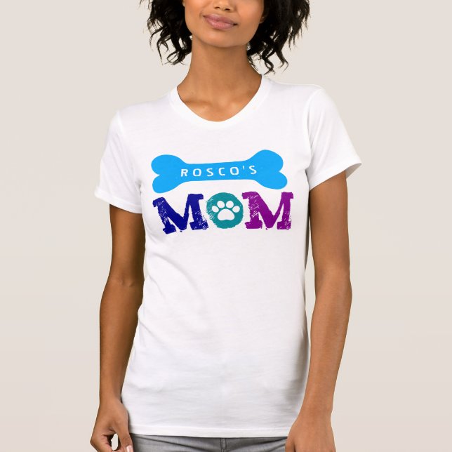 Camiseta OSSO de CÃO GRANDE do proprietário orgulhoso do (Frente)