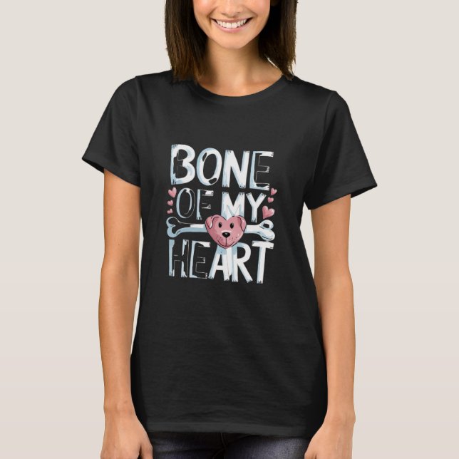 Camiseta Osso do Meu Cão do Coração (Frente)