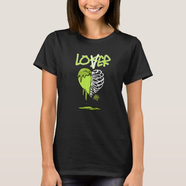 Camiseta Osso Dripping Retro High Og Visionaire Volt 1s Mat (Frente)