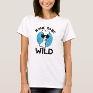 Camiseta Osso para ser um trocadilho de anatomia