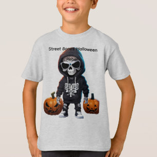 Camiseta Ossos da Rua: Rebelde do Halloween