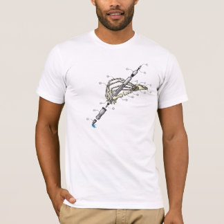 Camiseta Ossos do Doodle das mães