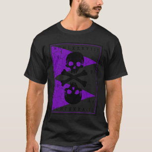 Camiseta Ossos e crânios Pirata 1