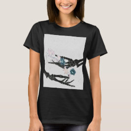 Camiseta Ossos em Flor #2 - Duas Mãos