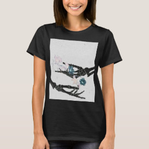 Camiseta Ossos em Flor #2 - Duas Mãos