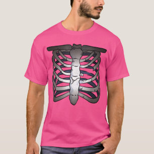 Camiseta Ossos esqueléticos assustadores 