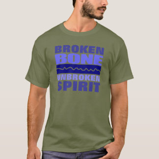 Camiseta Ossos quebrados, mas não quebrados