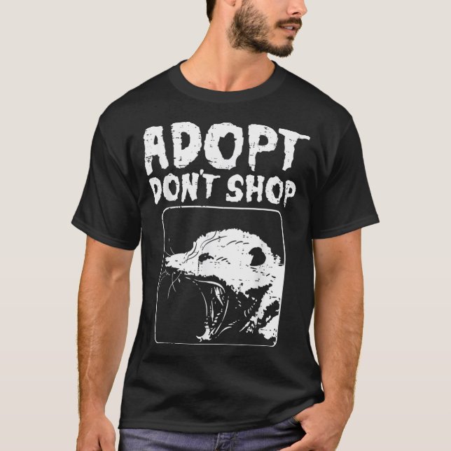 Camiseta Ossum Adopt Dont Shop Ssum Street Cat Pet Women Me (Frente)