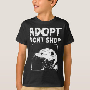 Camiseta Ossum Adote Não Compre Ssum Rua Gato Pet Mulheres 