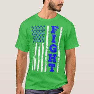 Camiseta Osteogênese Imperfeição Luta Contra o F Americano