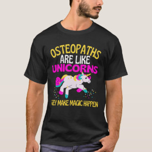 Camiseta Osteopatas Unicórnio, Magical Unicorn Chiropracto