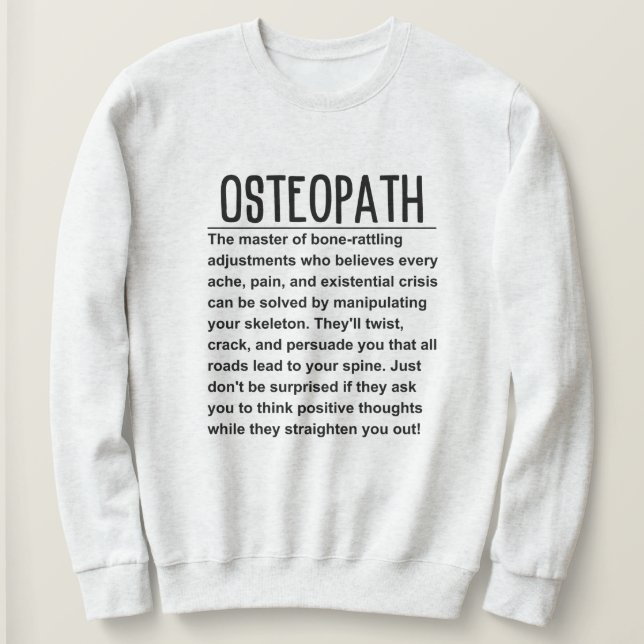 Camiseta Osteopath (Frente do Design)