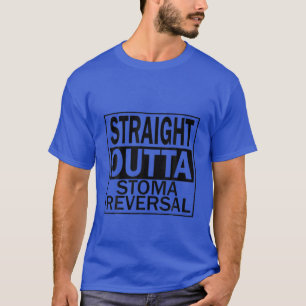 Camiseta Ostomy Funny Hetero Fora Stoma Reversal Bag Lea