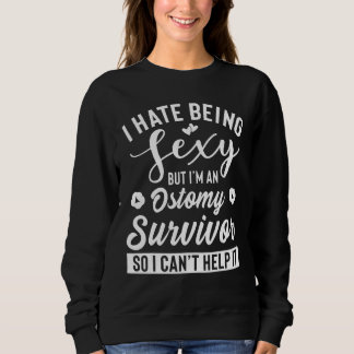 Camiseta Ostomy Survivor Roupa, Design de Sobreviventes Úni