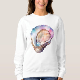 Camiseta Ostra em Aquarela