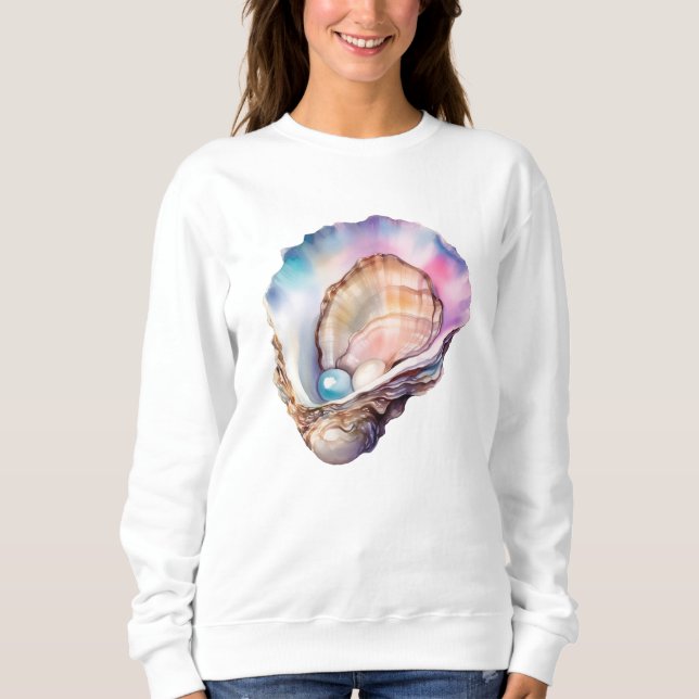 Camiseta Ostra em Aquarela (Frente)