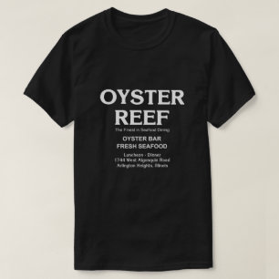 Camiseta Ostra Reef, Jantar De Marisco, Arlington Heights, 