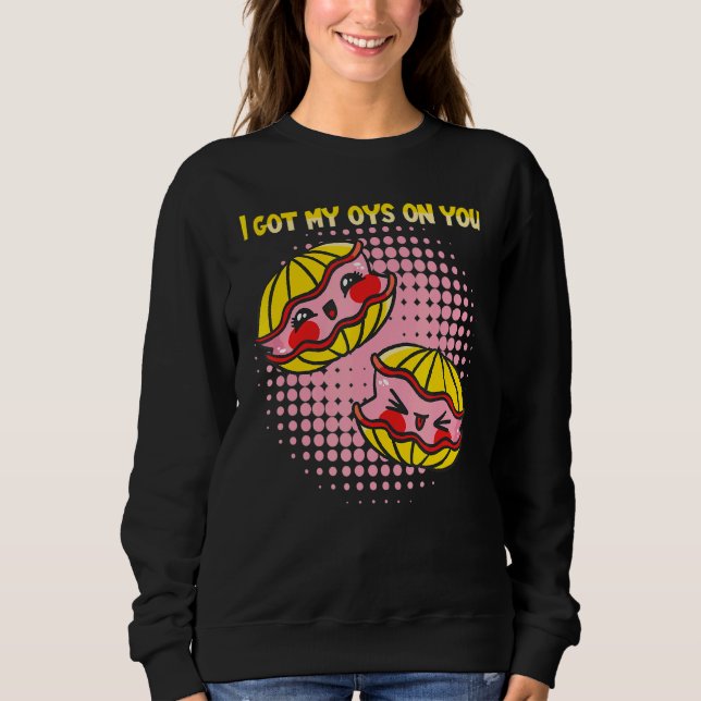 Camiseta Ostras de marisco que se picam 3 (Frente)