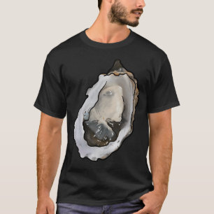 Camiseta Ostras e pérolas ao creme