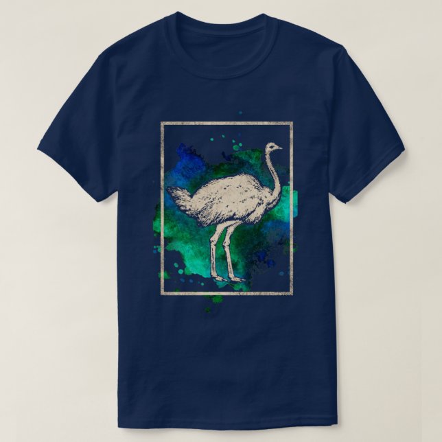 Camiseta Ostrich (Frente do Design)
