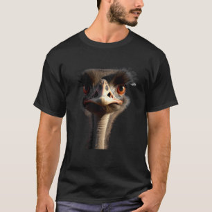 Camiseta Ostrich Bird Emu Ratite I Love Ostrich Alegadament