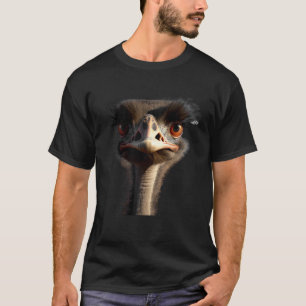 Camiseta Ostrich Bird Emu Ratite I Love Ostrich Alegadament