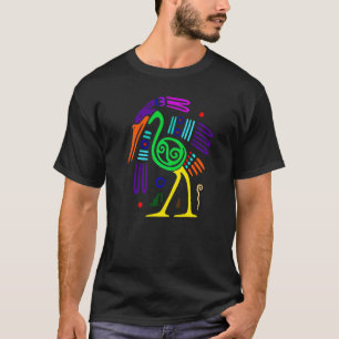 Camiseta Ostrich Como Cheio Animal De Cores