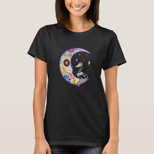 Camiseta Ostrich Dia De Los Muertos Skeleton