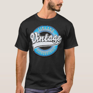 Camiseta Ostrobothnia Estilo de colheita na Finlândia