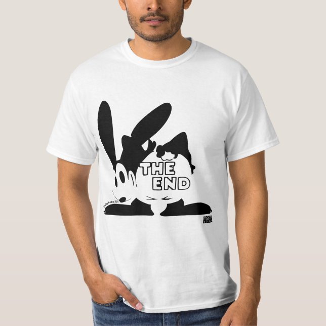 Camiseta Oswald - The End (Trolley Troubles, 1927) (Frente)