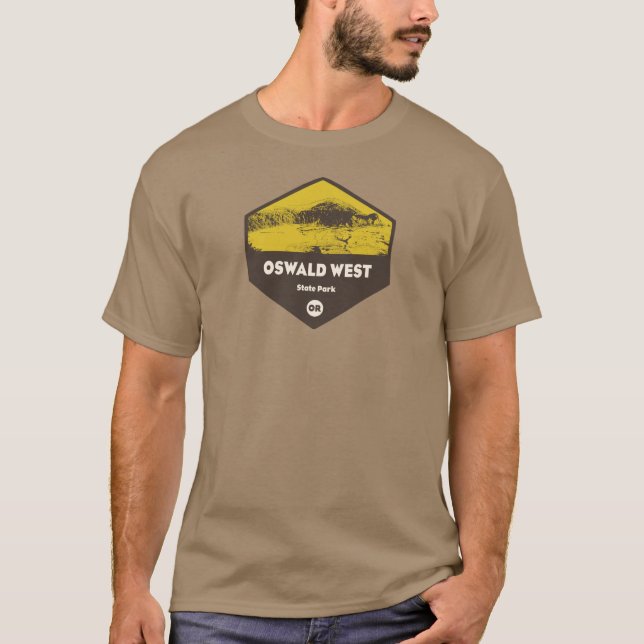 Camiseta Oswald West State Park Oregon (Frente)