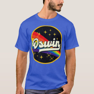 Camiseta Oswin Rainbow No Space Vintage Style