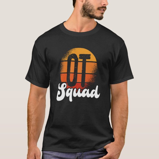 Camiseta OT Squad Healthcare Occupational Therapy Assistant (Frente)
