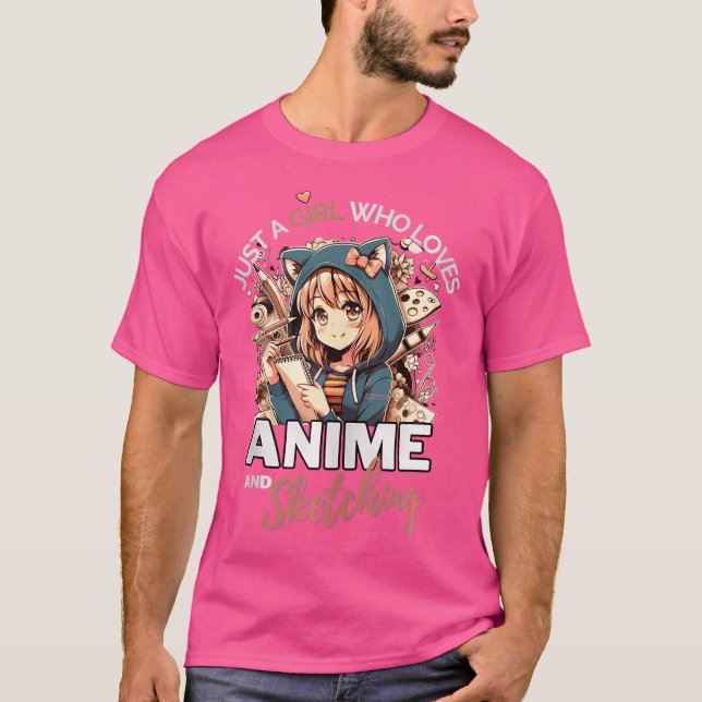 Camiseta Otaku Anime (Frente)