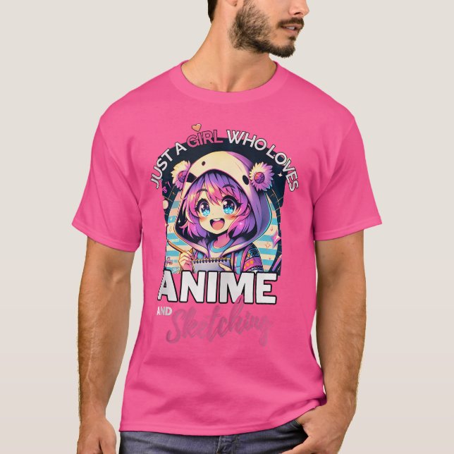 Camiseta Otaku Anime (Frente)