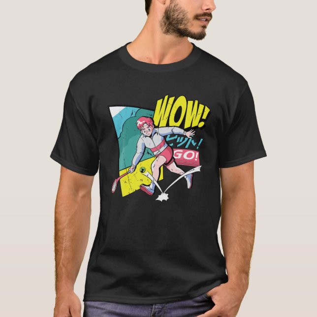 Camiseta Otaku - Anime Tênis Boy - Manga Japonês Aestheti (Frente)