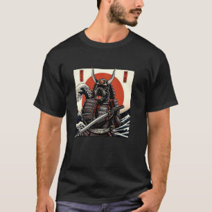 Camiseta Otaku Cane Corso cão Samurai