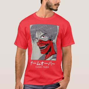 Camiseta Otaku Japan Anime Mau japonês Graphic Ar