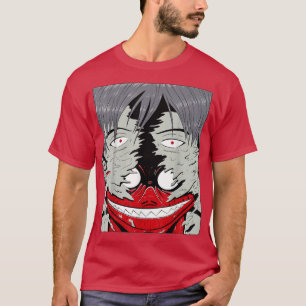 Camiseta Otaku Japan Anime Mau japonês Graphic Ar