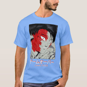 Camiseta Otaku Japan Anime Mau japonês Graphic Ar
