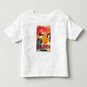 Camiseta Otard-Dupuy & de conhaque do CO. poster do