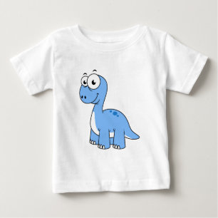 Camiseta Ótima Ilustração De Um Brontossauro.