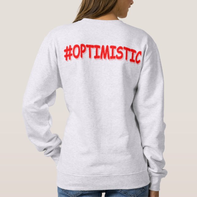 Camiseta "#OTIMISTA" Design. Compre agora (Verso)