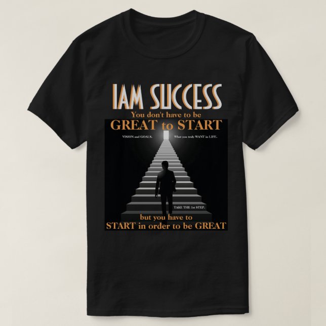 CAMISETA ÓTIMO PARA INICIAR (Frente do Design)