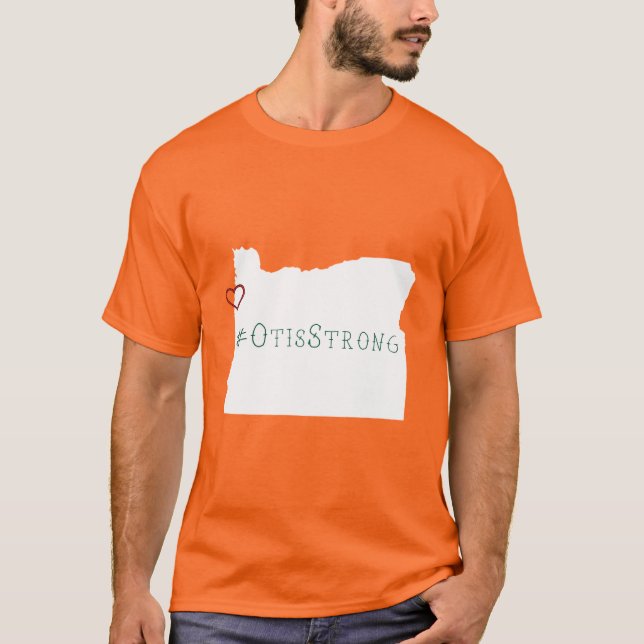 Camiseta Otis Strong Rope Heart White (Frente)
