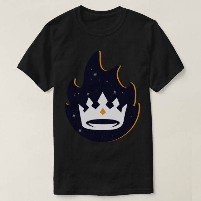CAMISETA OTK - UMA REDE DESIGN DE JOGOS VERDADEIRA DE REI (Frente do Design)
