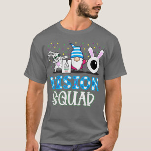 Camiseta Otometria Funny Vision Esquadrão Optometria Bunny 