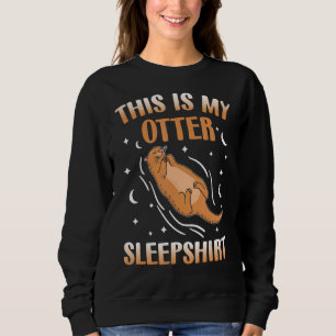 Camiseta Otter Dormindo Lontra Mar Otter Otter