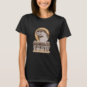 Camiseta Otter É A Minha Espíritos Fora Do Rio Cuja Foca É